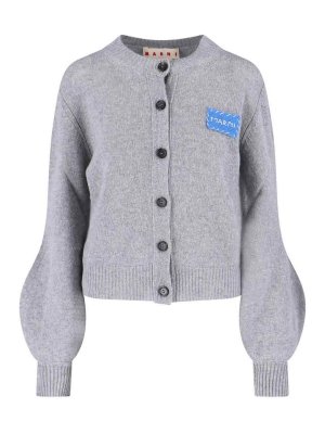 Marni: cardigan - Cardigan in cashmere