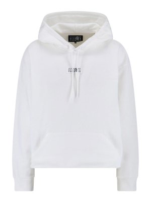 MM6 MAISON MARGIELA: Sweatshirts & Sweaters - Hooded sweatshirt