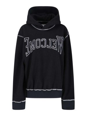 MM6 MAISON MARGIELA: Felpe e maglie - Felpa Cappuccio Logo