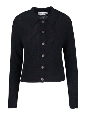 OUR LEGACY: Col bateau - Pull Col Bateau - Noir