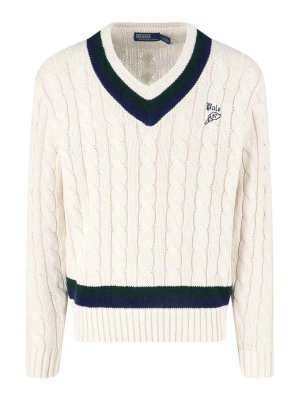 POLO RALPH LAUREN: boat necks - Tracce cricket shirt