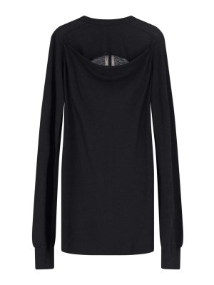 RICK OWENS: Tシャツ - Tシャツ - 黒