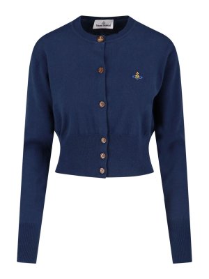 VIVIENNE WESTWOOD: cardigans - Cardigan Cropped