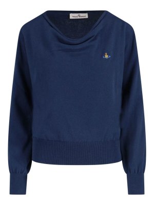VIVIENNE WESTWOOD: ボートネック - ボートネック - ブルー