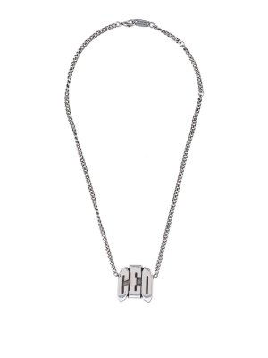 BALENCIAGA: Halsketten und Halsbänder - Halskette - Silber