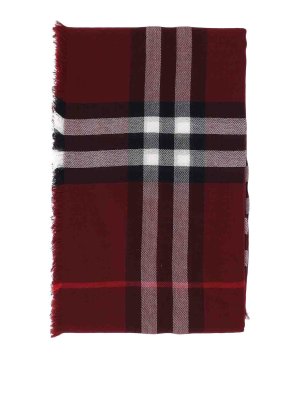 BURBERRY: scarves - Wool scarf