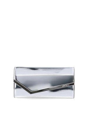 JIMMY CHOO: Bolso clutch - Bolso Clutch - Plata