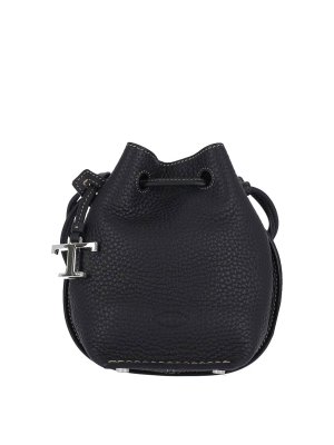 TOD'S: Bucket bags - Micro bucchielo logo bag