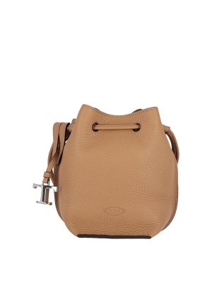 TOD'S: Bucket bags - Micro bucchielo logo bag