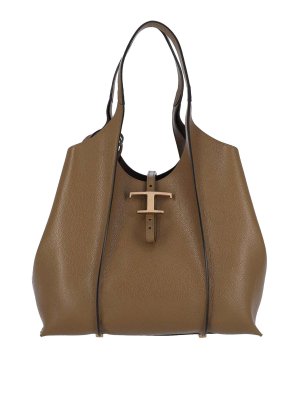 TOD'S: Bolsos Shopping - Bolso Shopping - Marrón