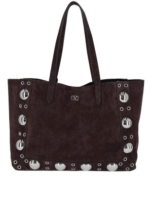 VALENTINO GARAVANI: Bolsos Shopping - Bolso Shopping - Marrón