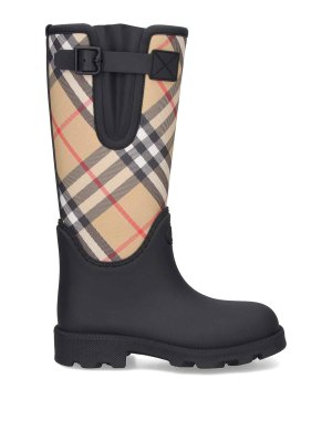 BURBERRY: Stiefel - Stiefel - Schwarz