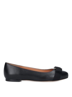 FERRAGAMO: Ballerines - Ballerines - Noir