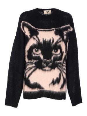 ANIYE BY: クルーネック - クルーネック - 黒