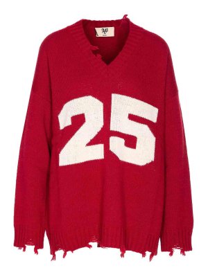 ANIYE BY: クルーネック - クルーネック - 赤