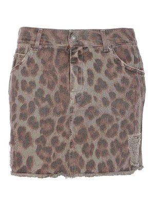 ANIYE BY: ニーレングススカート＆ミディ丈 - 膝丈/ミディスカート - ブラウン