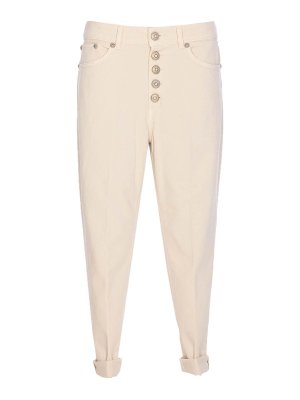 DONDUP: Bootcut - Bootcut Jeans - Beige