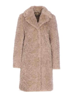 HERNO: short coats - Beige Soft Coat