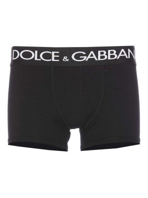 DOLCE & GABBANA: Badeanzüge und Badehosen - Badehose - Schwarz