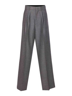 MM6 MAISON MARGIELA: Casual Hosen - Casual Hose - Grau
