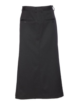 MM6 MAISON MARGIELA: gonne al ginocchio  e longuette - Gonna nera