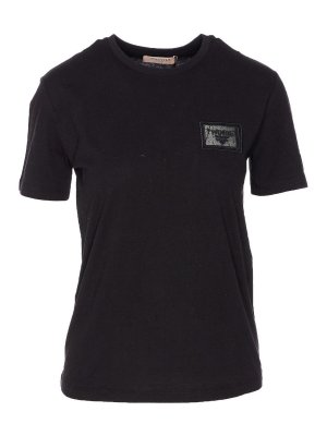 TWINSET: T-shirts - T-Shirt - Schwarz