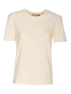 TWINSET: T-shirts - T-Shirt - Weiß