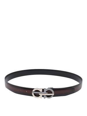 FERRAGAMO: Ceintures - Ceinture - Marron