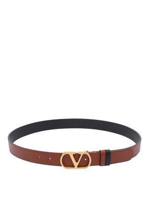 VALENTINO GARAVANI: belts - Reversible Vlogo Signature Belt
