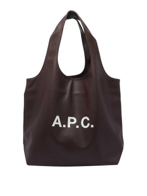 A.P.C.: Sacs à main - Sac Cabas - Marron