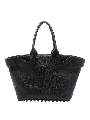 ALEXANDER WANG: cross body bags - Black Large Rhett Tote Bag
