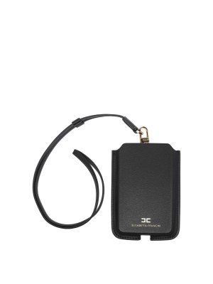 ELISABETTA FRANCHI: トートバッグ - トートバッグ - 黒