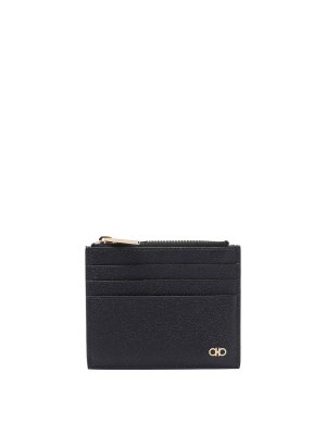 FERRAGAMO: クラッチバッグ - クラッチバッグ - 黒