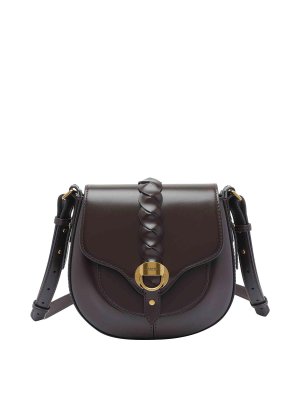 ISABEL MARANT: borse a tracolla - BASSO CROVATO CROVATO PICCOLO DI cioccolato