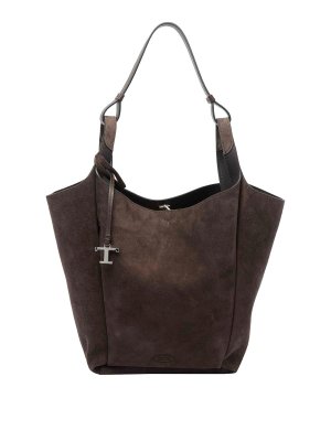 TOD'S: クロスボディバッグ - クロスボディバッグ - ブラウン