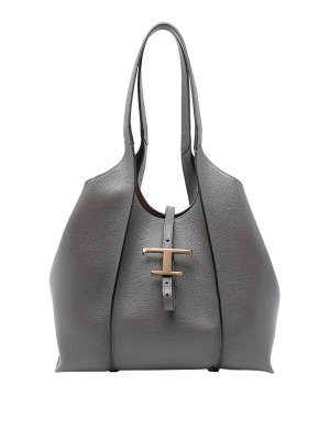 TOD'S: Bolsas bandoleras - Bolsa Bandolera - Gris