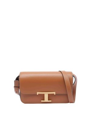 TOD'S: cross body bags - Micro T Timeless Crossbody Bag