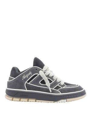 AXEL ARIGATO: trainers - Blue Area Lo Piping Sneakers
