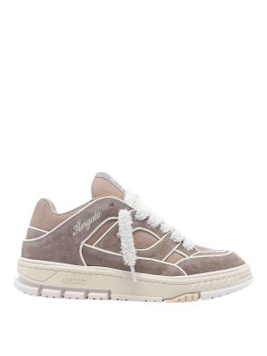 AXEL ARIGATO: sneakers - Taupe Area Lo Piping Sneakers