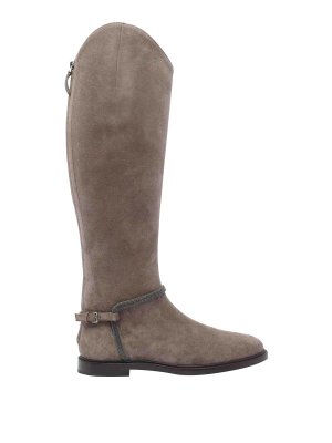 BRUNELLO CUCINELLI: boots - Suede Boots