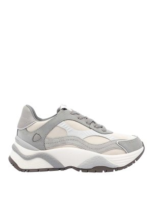 PHILIPPE MODEL: trainers - Grey Odeon Sneakers