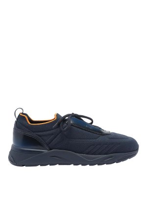 SANTONI: Chaussures de sport - Baskets - Bleu