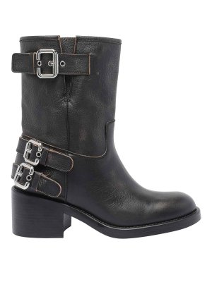 CHLOE': ankle boots - And Black Dakota booties