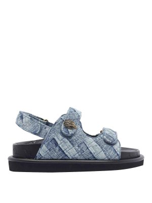 KURT GEIGER: Sandalen - Sandalen - Blau