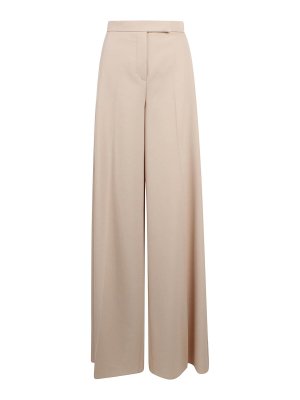 Max Mara: casual trousers - Nymph trousers in Gabardina di Lana