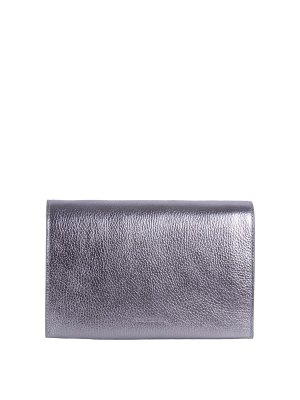 COCCINELLE: クロスボディバッグ - クロスボディバッグ - 銀