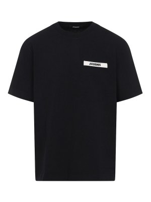 JACQUEMUS: Camisetas - Camiseta - Negro