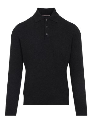 BRUNELLO CUCINELLI: Poloshirts - Poloshirt - Weiß