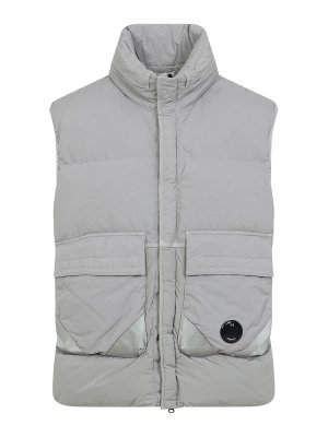 C.P. COMPANY: waistcoats & gilets - Cp Company Chrome-R Gilet