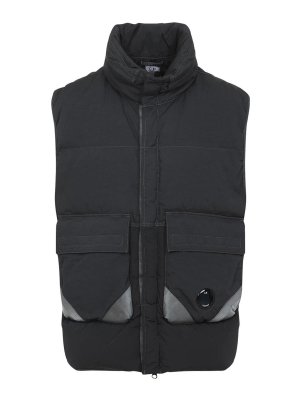 C.P. COMPANY: waistcoats & gilets - Cp Company Chrome-R Gilet